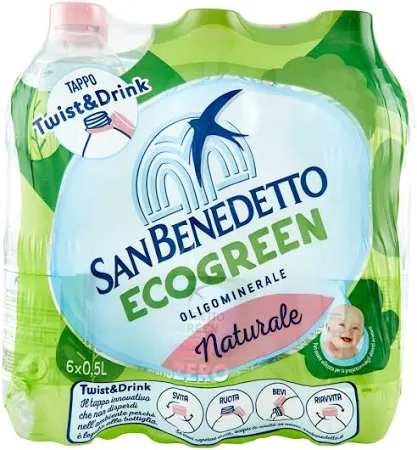 San Benedetto Acqua Minerale Naturale Pet 6x0,5Lt
