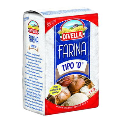 Divella Farina di Grano Tenero Tipo "0" 1kg