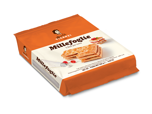 Vicenzi Basi per Torta di Pastasfoglia  250 gr.