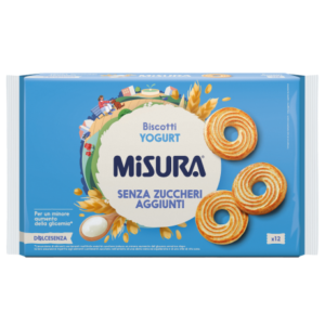 Misura Biscotti allo Yogurt senza zuccheri 400 gr.