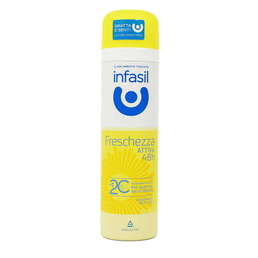 Infasil Deodorante Spray Freschezza Attiva 150 Ml