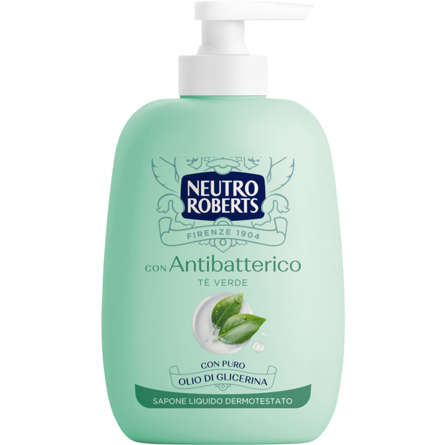 Neutro Roberts Sapone Liquido Antibatterico Dispenser 200 Ml