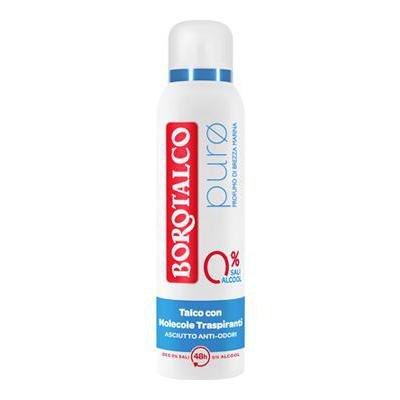 Borotalco Deodorante Spray Puro Profumo di Brezza Marina 150 Ml
