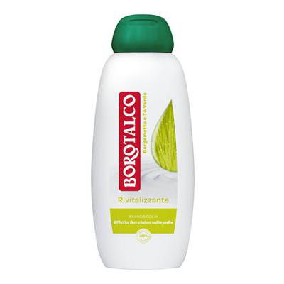 Borotalco Bagnoschiuma Rivitalizzante Bergamotto e Tè Verde 450 Ml