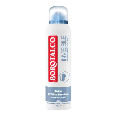 Borotalco Deodorante Spray Invisibile Profumo Fresco Oceanico 150 Ml