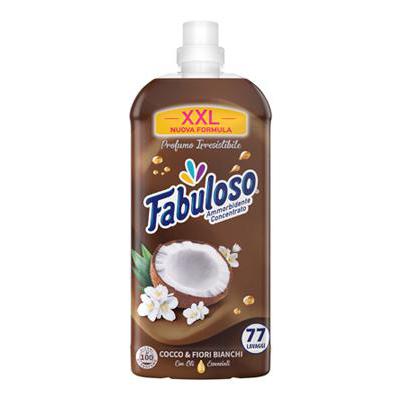 Fabuloso Ammorbidente Concentrato Cocco e Fiori Bianchi 77 Misurini