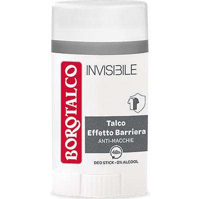 Borotalco Deodorante Invisibile Talco Effetto Barriera Stick 40 Ml