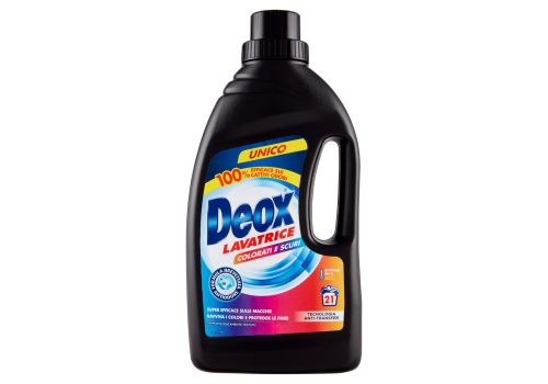 Deox Detersivo Lavatrice Colorati e Capi Scuri 21 Lavaggi