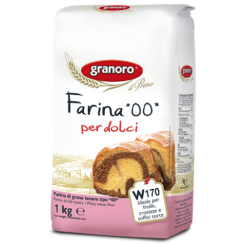 Granoro Farina di Grano Tenero "00" per Dolci 1 Kg