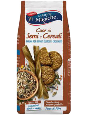 Lo Conte Le Magiche Farina Cuor di Semi e Cereali 500 Gr