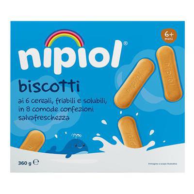 Nipiol Biscotti ai 6 Cereali 360 gr.