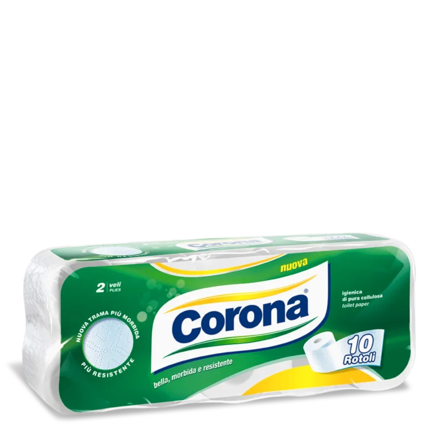 Corona Carta Igienica 2 Veli 10 Rotoli