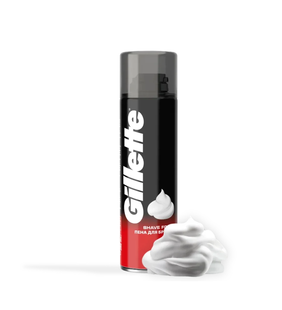 Gillette Schiuma da Barba Classic 400 Ml