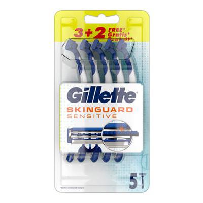 Gillette Rasoio Skinguard Sensitive 5 Pezzi
