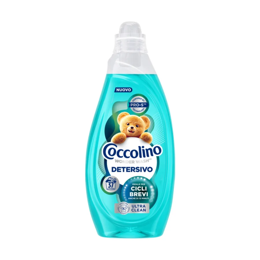 Coccolino Detersivo Wonder Wash Ultra Clean 37 Lavaggi
