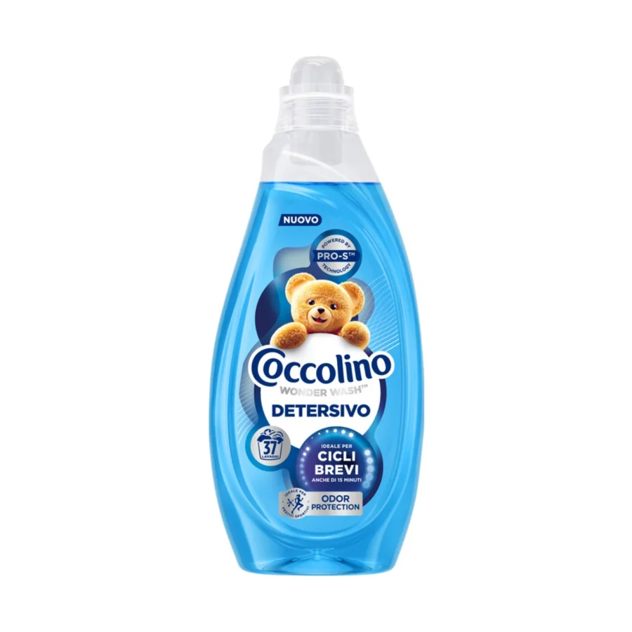 Coccolino Detersivo Wonder Wash Odor Protection 37 Lavaggi