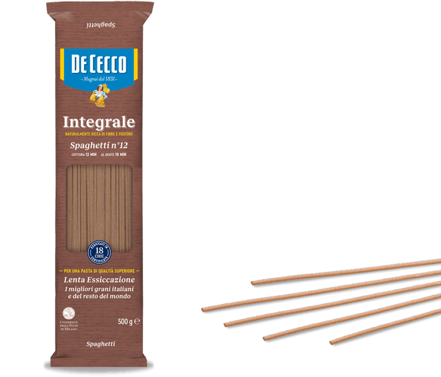 De Cecco Spaghetti Integrali n°12 500 Gr