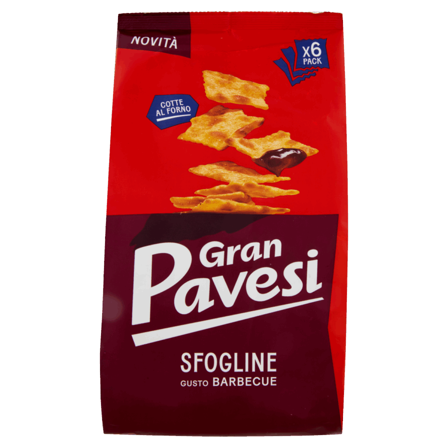 Gran Pavesi Sfogline Gusto Barbecue  180 gr.