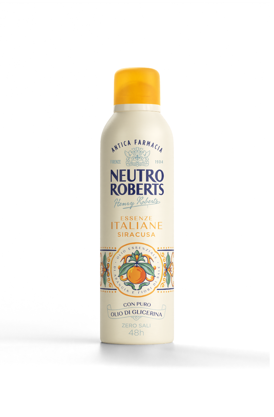 Neutro Roberts Deodorante Spray Essenze Italiane Siracusa 200 Ml