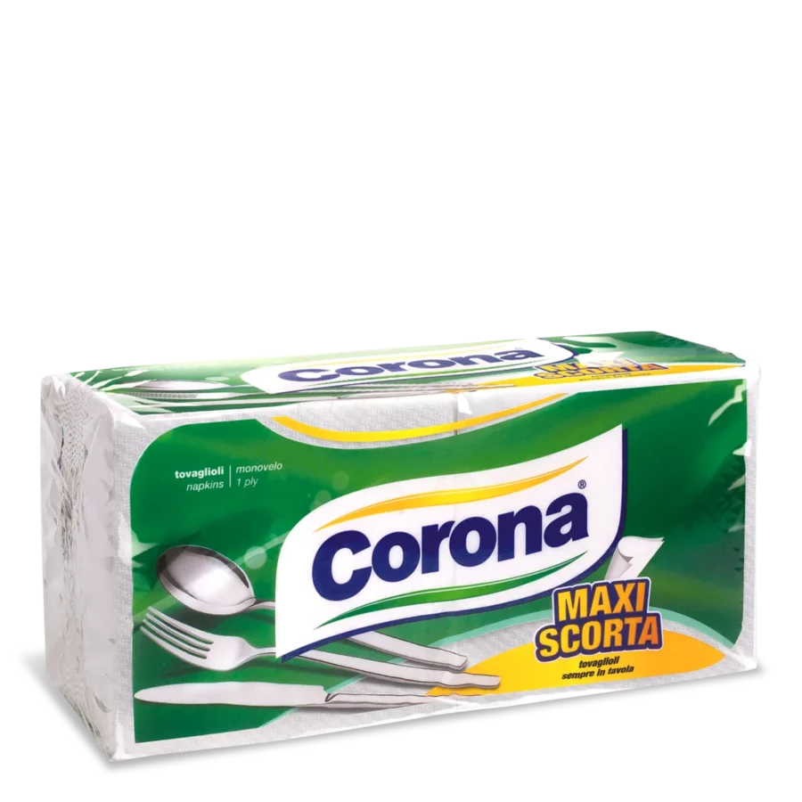 Corona Tovaglioli Carta Monovelo Maxi Scorta