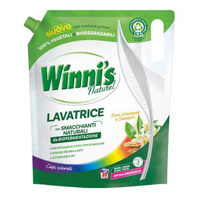 Winni's Detersivo Lavatrice Ecoformato Capi Colorati 30 Lavaggi