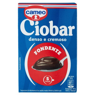 Cameo Ciobar Fondente 125 gr. (5 tazze)