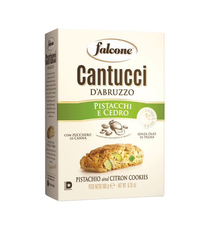 Falcone Cantucci Cedro e Pistacchi 180 gr.