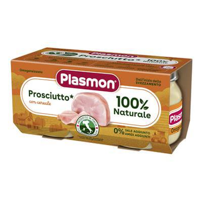 Plasmon Omogeneizzato Prosciutto cotto 80 gr. x 2