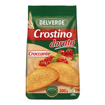 Delverde Crostino Dorato croccante 300 gr.