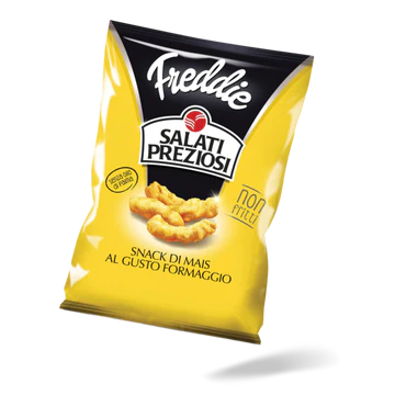 Salati Preziosi Snack di Mais al Formaggio "Freddie" 100 gr.