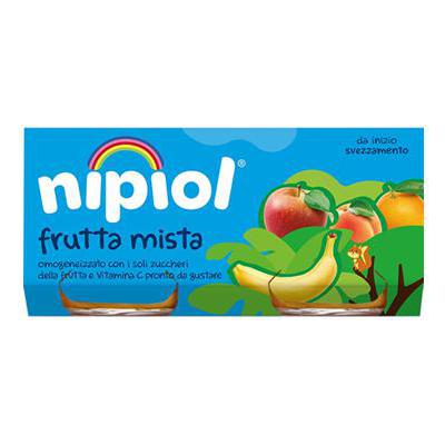 Nipiol Omogeneizzato Frutta mista 80 gr. x 2