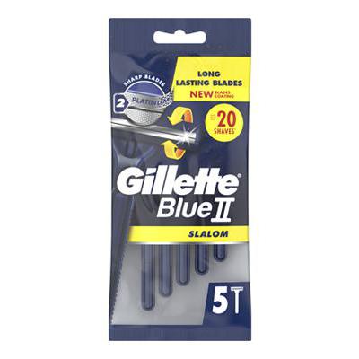 Gillette BlueII Rasoio Slalom Usa e Getta x5