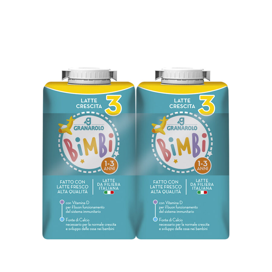 Granarolo Latte Bimbi Crescita 3  500 Ml x 2