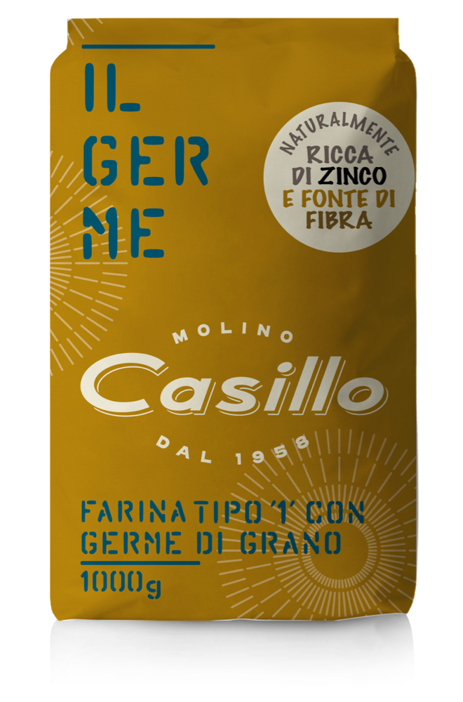 Casillo Farina Le Speciali Tipo "1" con Germe di Grano 1 Kg