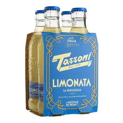 Tassoni Limonata La Biologica analcolica 18 cl x 4