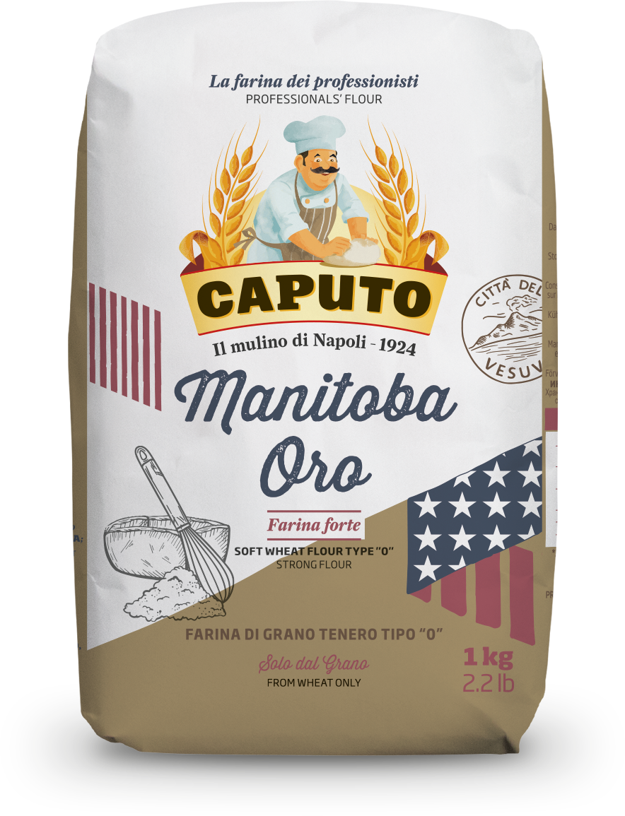 Caputo Farina di Grano Tenero Tipo "0" Manitoba Oro 1 Kg
