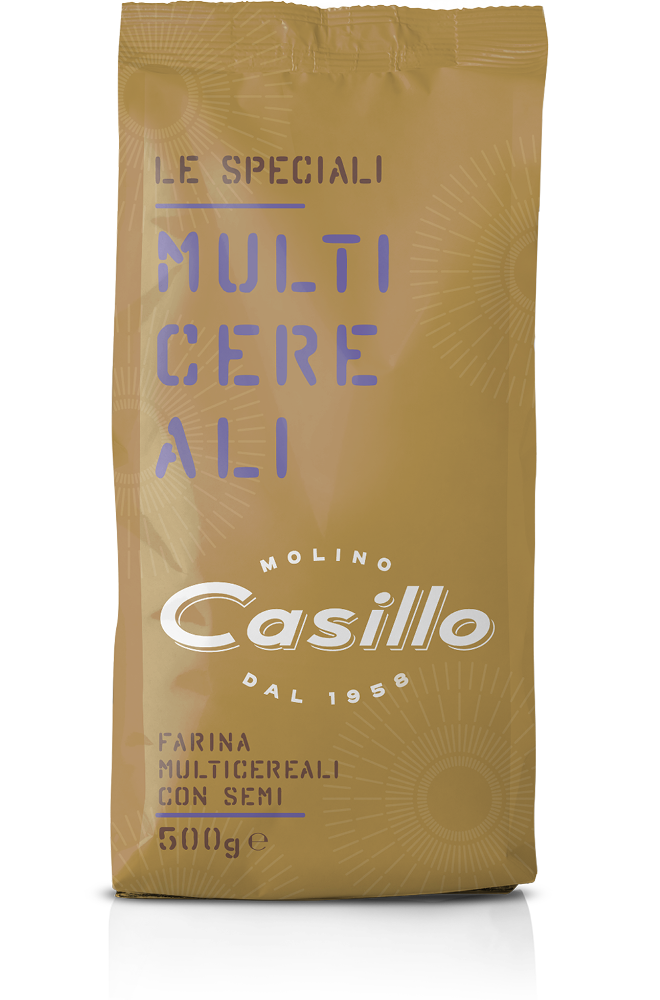 Casillo Farina Le Speciali Multicereali con Semi 500 Gr