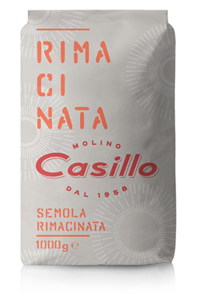 Casillo Farina di Semola di Grano Duro Rimacinata 1 Kg