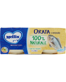 Mellin Omogeneizzato Orata 80 gr. x 2