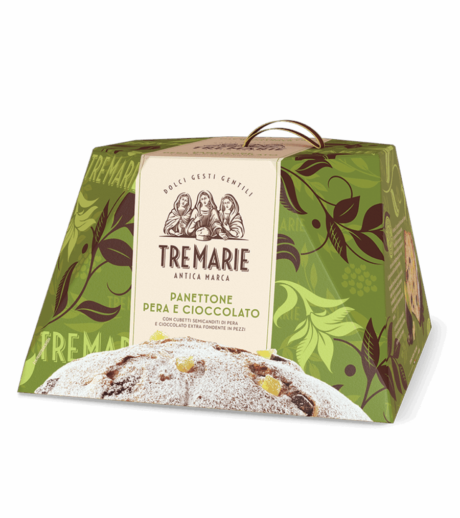 Tre Marie Panettone Pera e Cioccolato 930 Gr