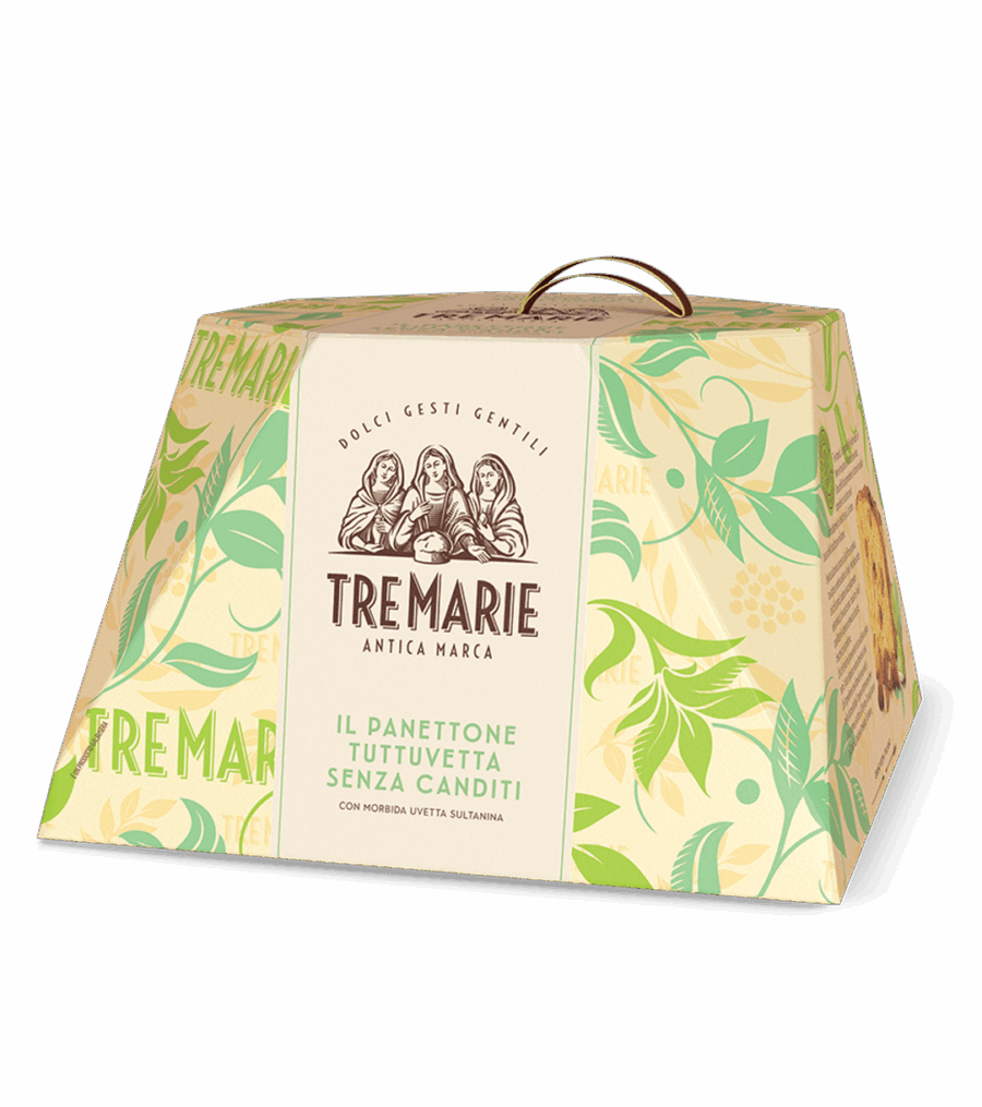 Tre Marie Il Panettone Tuttuvetta Senza Canditi 1 Kg