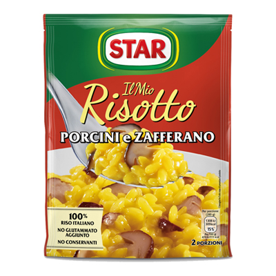 Star Il Mio Risotto Funghi Porcini e Zafferano 175 gr.