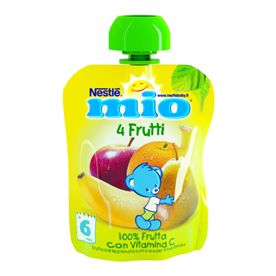 Nestlè Mio Pouch 4 Frutti  90 gr.