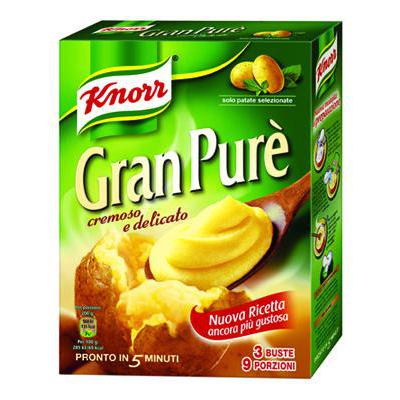 Knorr Gran Purè 3 buste  225 gr.