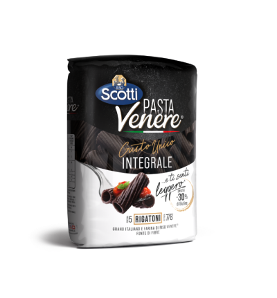 Scotti Pasta Venere Rigatoni 400 gr.