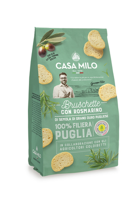 Casa Milo Bruschette con Rosmarino 150 gr.