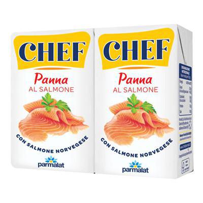 Parmalat Panna Chef al Salmone 125 ml. x 2