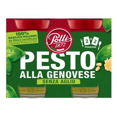 Polli Pesto alla Genovese senza Aglio Bipack 90 gr. x 2