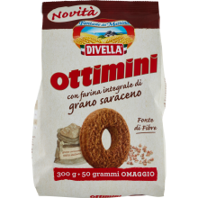 Divella Fantasie del Mattino Ottimini al Grano Saraceno 350 Gr