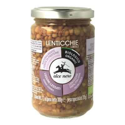 Alce Nero Lenticchie Lessate Biologiche 300 Gr